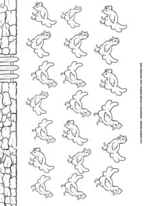 bd + tour de magie + coloriages : cocorico